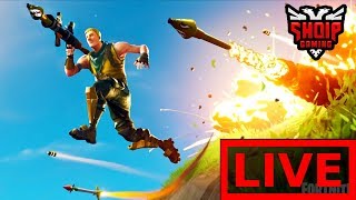 Fortnite SHQIP Live  Koha për Fitore treja  Shumë Fitore  SHQIPGaming [upl. by Ilhsa539]