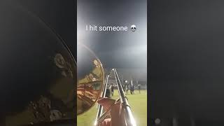 I Hit Someone 💀TROMBONE CAM Band Fails 🎺 [upl. by Esetal862]