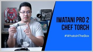 Iwatani CBTCPRO 2 Professional Chef Torch  WhatsInTheBox [upl. by Stav]