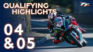 Qualifying 4 amp 5  Highlights  2024 Isle of Man TT Races [upl. by Blanding]