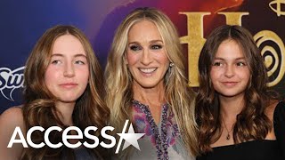 Sarah Jessica Parker amp Matthew Brodericks Twins Make Rare Appearance [upl. by Siron416]