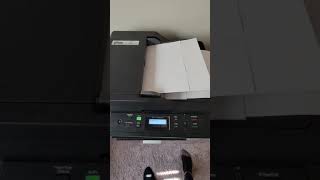 How to scan multiple pages into feeder on Brother DCPL2550DW [upl. by Mareld]