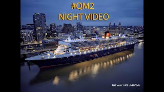 QM2 docked in Liverpool for the night [upl. by Annayad]