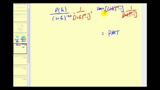 Determining the Monthly Payment of an Installment Loan [upl. by Clemence]