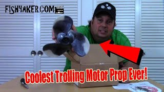 Coolest Trolling Motor Prop Ever  Small Town Bassin Unboxing [upl. by Ivah]