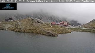 Cabana Bâlea Lac Live  Axis P1365E and CamStream [upl. by Trudnak]