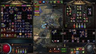 Path of Exile  323  Shrapnel Ballista  Farming Vaal Temple [upl. by Depoliti566]