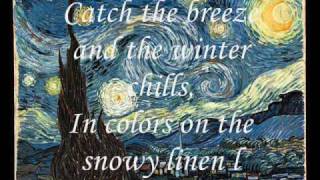 Don McLean  Vincent  Starry Starry Night With Lyrics [upl. by Ginelle122]