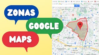 ENMARCAR ZONAS CON GOOGLE MAPS [upl. by Aicatsana]