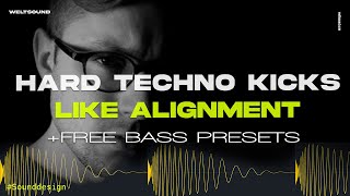 Uncovering Hard TechnoLowends  Kick amp Bass like Alignment incl Free Bass Preset [upl. by Cottrell]