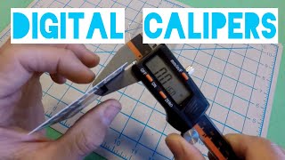 How To Measure Small Things  Using Digital Calipers [upl. by Jillane]