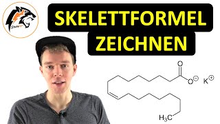 Skelettformel zeichnen  Chemie Tutorial [upl. by Spain]