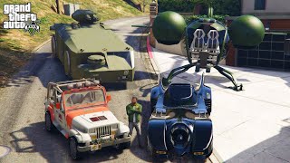 GTA 5  Stealing Fictional Vehicles with Franklin  Real Life Cars 57 [upl. by Cirone]