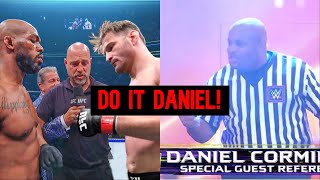 Daniel Cormier Has To RUIN Jon Jones vs Stipe Miocic WWE Style [upl. by Elledoj]