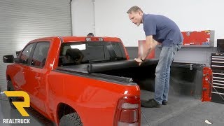 How to Install TruXport Tonneau Cover on a 2019 Dodge Ram 1500 [upl. by Ahsinid]