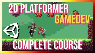 Learn How to Make a 2D Platformer in Unity 2022  FULL GAMEDEV COURSE [upl. by Llewen]