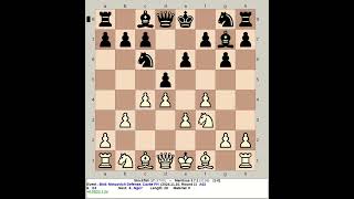 Stockfish 17 vs Mantissa 372  Bird Nimzovich Defense chess [upl. by Annalee]