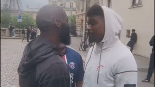 Cédric Doumbé vs Jaleel Willis face off [upl. by Hashimoto]