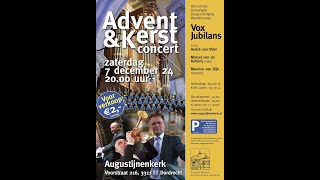 Kerstconcert Vox Jubilans  Stichting Behoud Augustijnenkerk [upl. by Primrose]