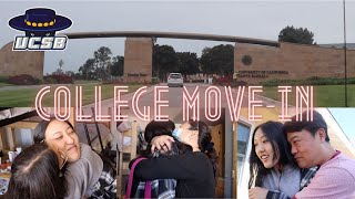 college dorm MOVE IN VLOG  UCSB dorm tour dining commons tour emotional moments [upl. by Sorel]