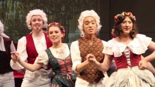 THE GONDOLIERS  quotDance a cachuchaquot Vic Chorus [upl. by Leak]