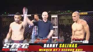 Danny Salinas vs Jorge Cortez 7 Second KO [upl. by Nonez]