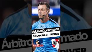 ARBITRO✅ColoColo vs River Libertadores ⚽️🟥 futbol libertadores colocolo river conmebol chile [upl. by Ecnaret]