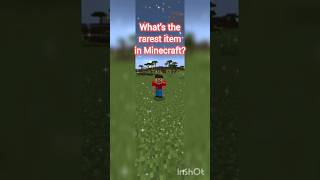 Whats the rarest item in Minecraft minecraft camman rare canman minecraftpocketedition [upl. by Navnod]