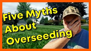 Five Myths About Overseeding or Renovating Your Lawn [upl. by Tonry]