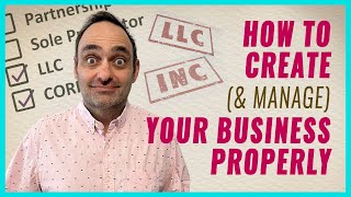 How to Create and Manage Your Business PROPERLY  11 Steps [upl. by Aydidey]