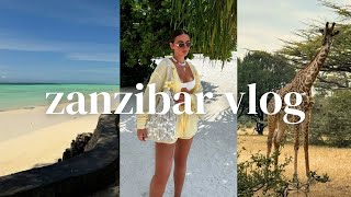 ZANZIBAR VLOG  SAFARI DAY TRIPS HOLIDAY OUTFITS  TRAVEL VLOG [upl. by Oiredised]