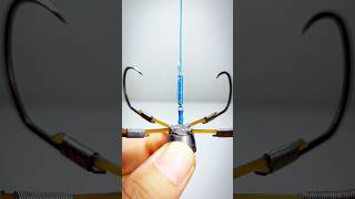 Fishing knot skills How to tie a big hook fishing shorts [upl. by Drain986]