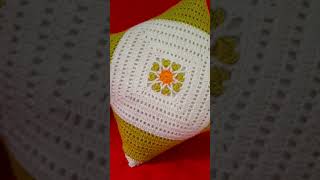 Crochet cushion cover crochet diy [upl. by Lednahc]