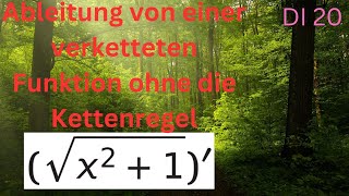 Ableitung einer verketteten Funktion mithilfe der hMethode DI 20 [upl. by Silvers112]