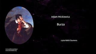 Adam Mickiewicz  Burza [upl. by Aneekat]