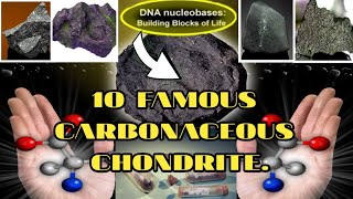 10 Rare and Famous Carbonaceous Chondrites Meteorite meteor meteorite [upl. by Klug718]