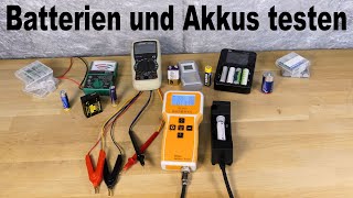 Batterien und Akkus testen 2  HIZ427 [upl. by Denbrook]