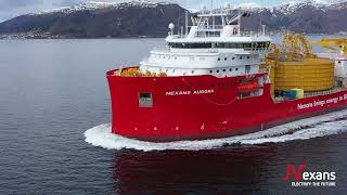 Aurora Nexans Cable Laying Vessel [upl. by Pickford]