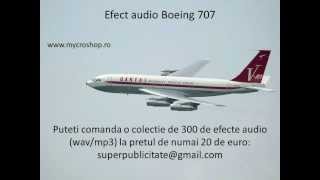 Boeing 707 Sound effects [upl. by Sixla875]