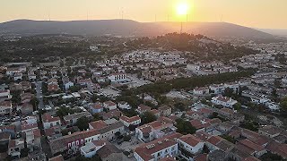 MUHTEŞEM ÇEŞME ALAÇATI MANZARASI Drone Çekimi 4K [upl. by Joane]