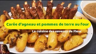 Carré dagneau et pommes de terre au four [upl. by Celtic]