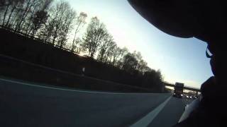 Suzuki BKing on the german Autobahn Part II [upl. by Eenerb]