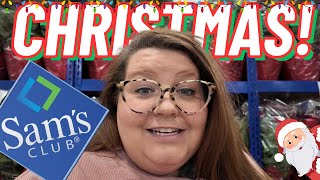 Sams Club  NEW Christmas Merchandise  Shop and Haul [upl. by Gui666]