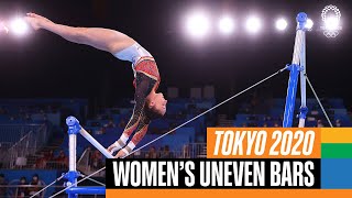 Nina Derwael s Winning uneven bars routine  Tokyo Replays [upl. by Romilly52]