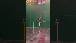 Talk about VERT How high can JaiAlai players reach with their cestas [upl. by Gnik]