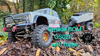 Gmade BOM GS02F with trailer Autumn Trip [upl. by Enrico543]