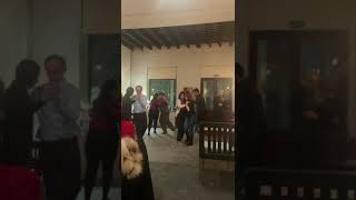 Bailando el Tango NOCHERO SOY por Pugliese en lugar del Patrimonio Mercado del Puerto Montevideo [upl. by Elleral455]