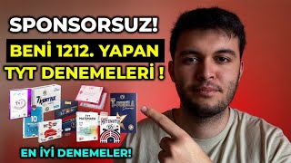 DERECE YAPTIRAN 2024 YKS TYT GENEL  BRANŞ DENEME ÖNERİLERİM  yks [upl. by Eisak55]