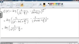 Videolezione fisica 2 parte 17dipolo elettrico parte 2 [upl. by Asylem]