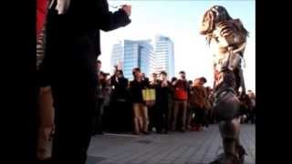 japan comiket C85 predator cosplay [upl. by Atul619]